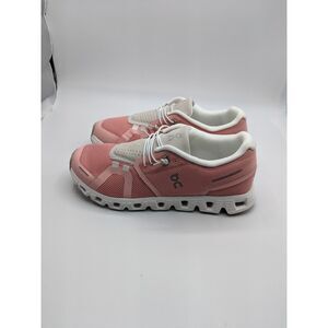On Women's Cloud 5 Sneakers, Rose | Shell, Pink, 5 Medium US